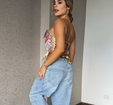 Corset Con Lazo Ajustable