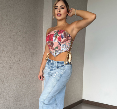 Corset Con Lazo Ajustable