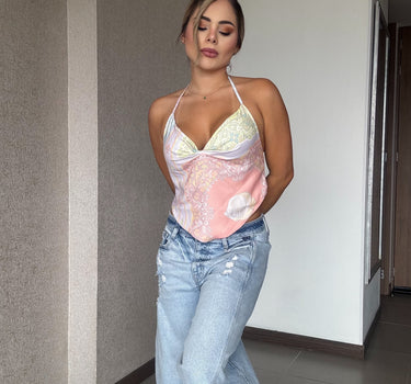 Top Espalda Resortada