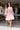 Vestido Eva corto floral de manga larga