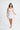 Vestido Samba floral con escote corazón y lazos en hombros