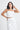 Set Amapola Blanca floral de top y falda larga
