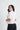 Blusa paloma bordada de inspiración clásica