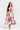 Vestido Liria Rosa floral cuello halter