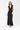 Vestido Largo Drapeado Full Negro