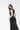 Vestido Largo Drapeado Full Negro