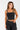 Blusa Prisma Denim Corte Imperio Cargadera Amplia