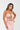 Vestido Recogido Gradual con Top Rosa