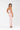 Vestido Recogido Gradual con Top Rosa