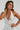 Vestido Midi Floral Halter Espalda Corset Azul