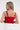Blusa Amore Cargadera con Moño Frontal Roja