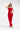 Pantalon Venezia Tiro Alto Bota Recta Rojo