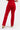 Pantalon Venezia Tiro Alto Bota Recta Rojo