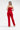 Pantalon Venezia Tiro Alto Bota Recta Rojo