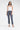 Leggings Noche Tiro Alto Bota Recta Azul