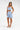 Conjunto Coral de Top y Short para Mujer en Chalis Bordado