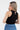 Crop Top Cuello Alto Manga Sisa